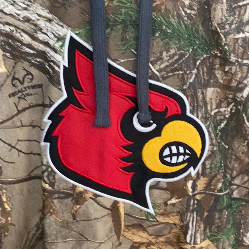 U of L camo sweatshirt